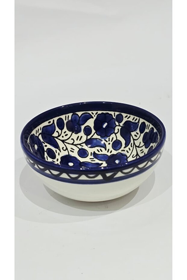Handmade ceramic salad bowl