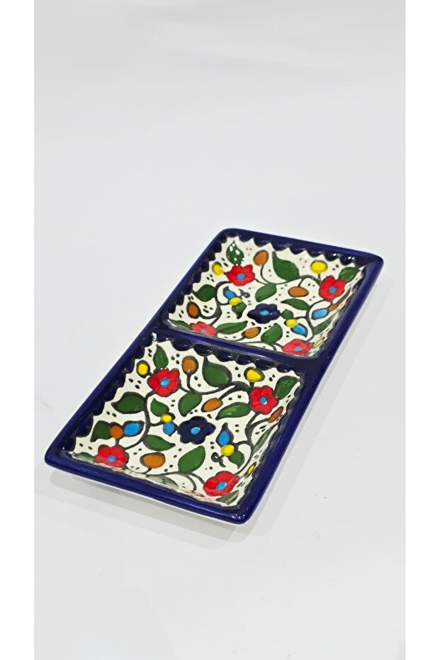 Multipurpose handmade ceramic dish for salt, pepper, and sauces