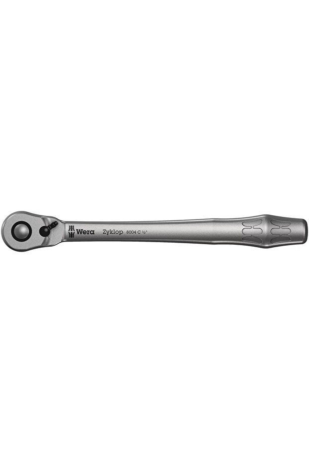 8004 C Zyklop Metal Directional Latch Ratchet, 1/2" Drive, 1/2" X 281 mm
