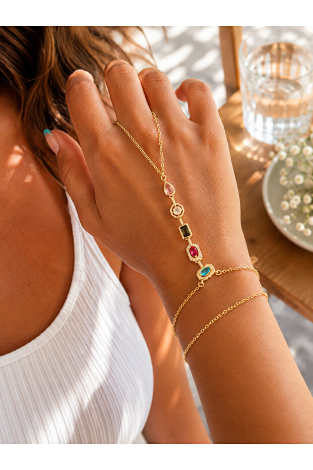 Gold Color, Colorful Stone Shahmeran Acr9772