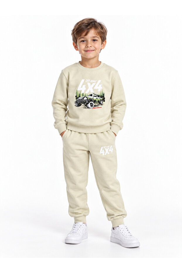 Boy's Two-Thread Seasonal Top and Bottom Set