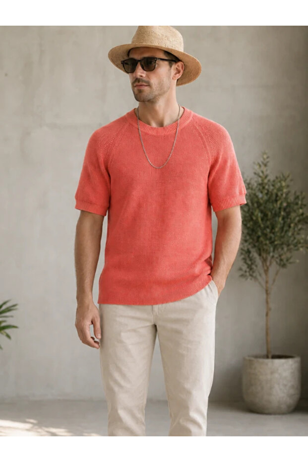 Oversize Pink Knitwear