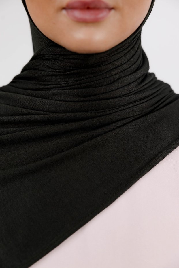 Bamboo Jersey Hijab Set for Women – Soft, Stretchy & Comfortable Everyday Headscarves