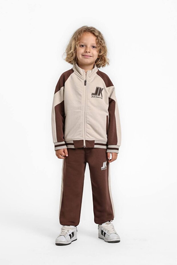 1-5 Years Old Jamie Royal Boy's Suit-Latte