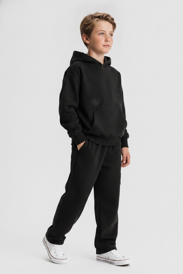 8-14 Years Old Marco Blance Boys' Suit-Anthracite
