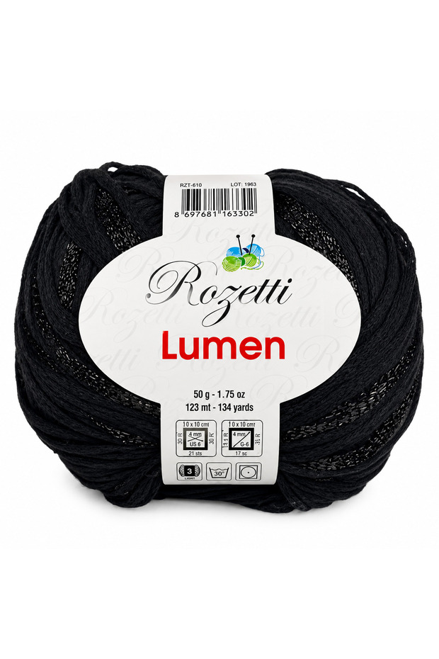 Lumen 79% Cotton 21% Viscose Rayon Soft Hand Knitting Yarn 50 Gr 123 m - 1 Piece-12111