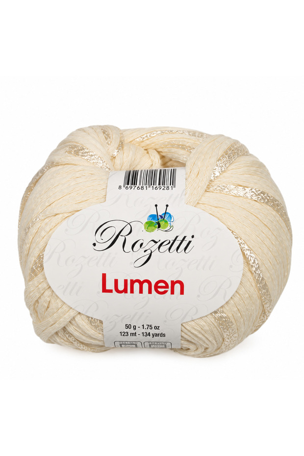 Lumen 79% Cotton 21% Viscose Rayon Soft Hand Knitting Yarn 50 Gr 123 m - 1 Piece-12113