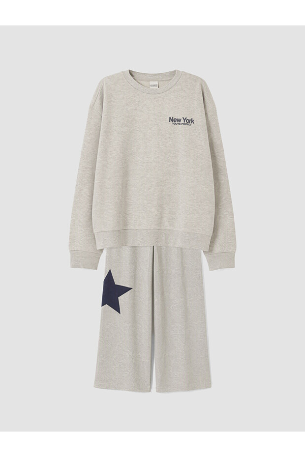 I Printed Girls' Tracksuit Set from Freezen Store