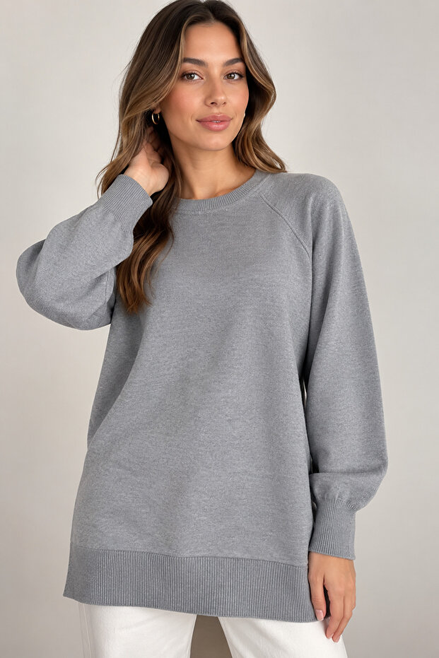 Triko İtalyan Reglan Tunik
