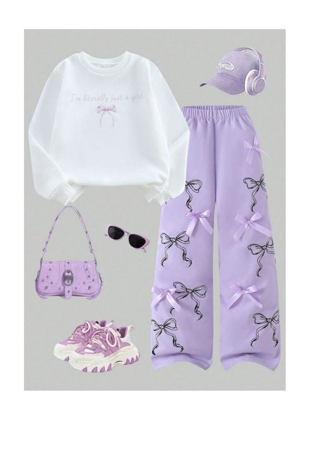 Printed Wide-Leg Cotton Top and Bottom Set
