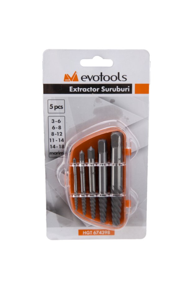 Extractor Suruburi (5 piese) —