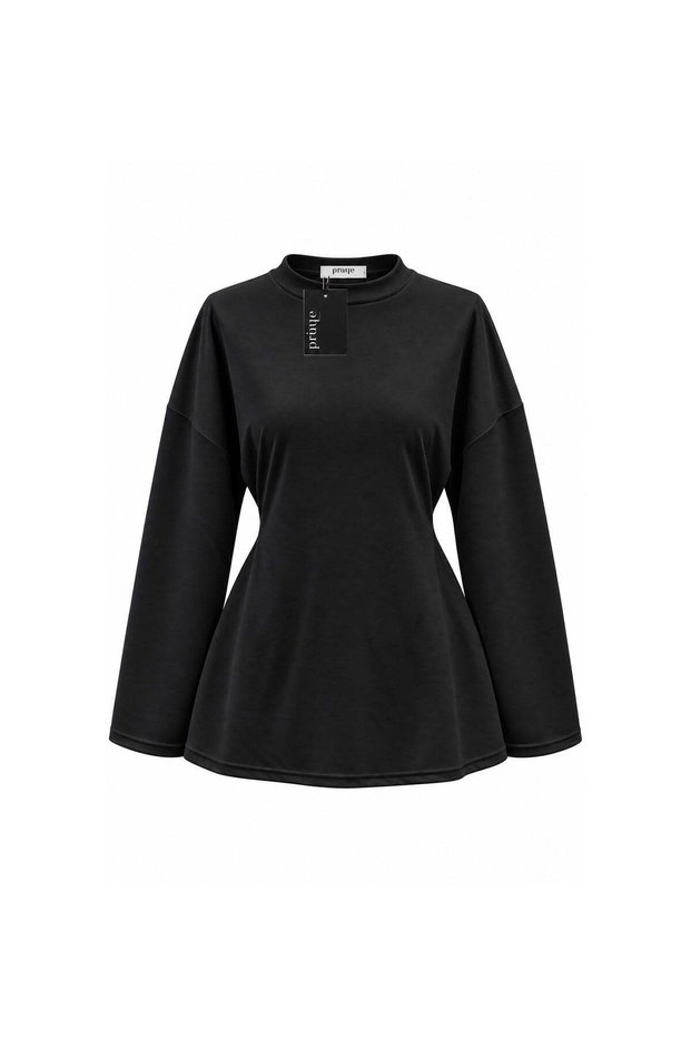 Side-Tie Oysho Sweat Black