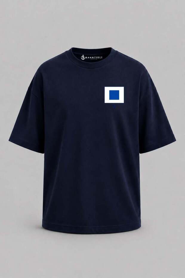 Oversize Letter S Sancak Pocket Printed Unisex T-Shirt