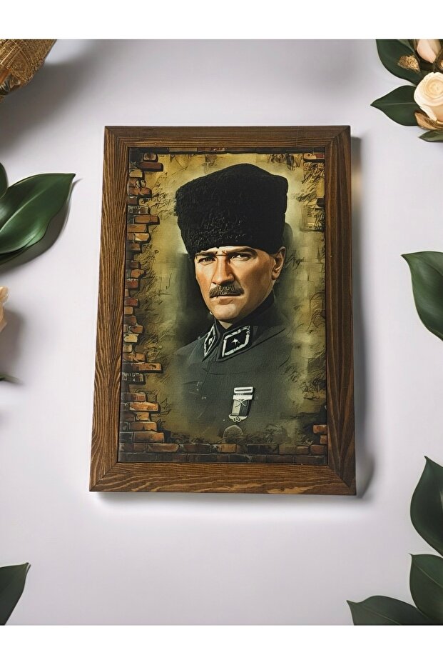Ahşap Atatürk Tablo