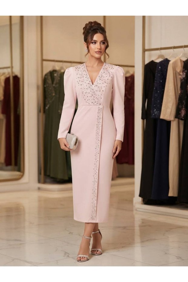 Embroidered Softness Dress 633