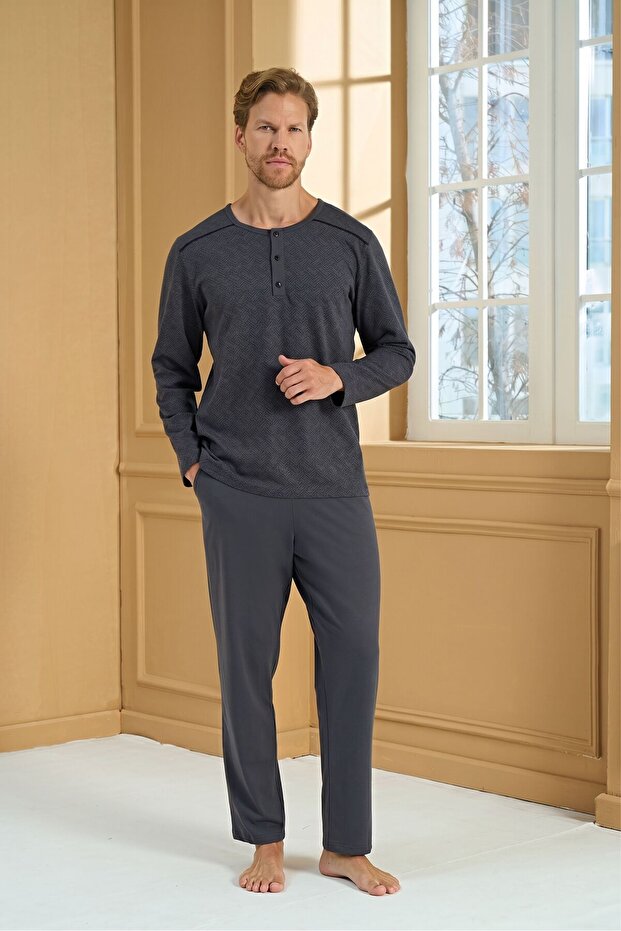 Men's Smoked Pajama Bottoms