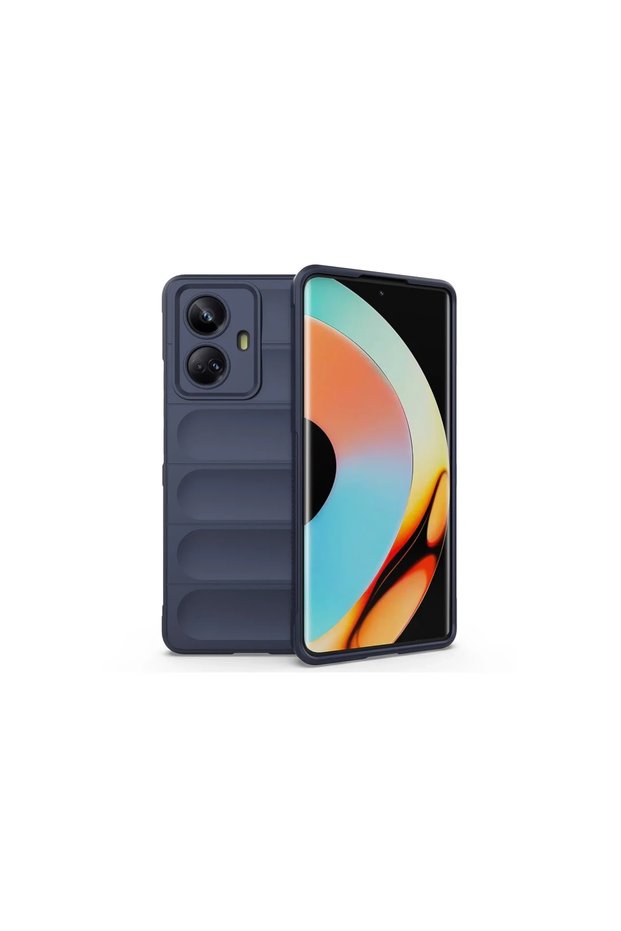 حافظة Realme 10 Pro 5G من السيليكون الأمثل - أزرق داكن