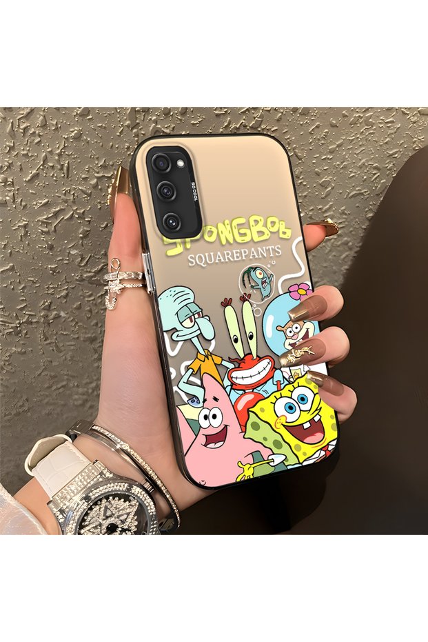 Samsung Galaxy S20 Fe 4G/5G Compatible Childlike Cartoon Case, Undersea Character Group Creative Flat Print