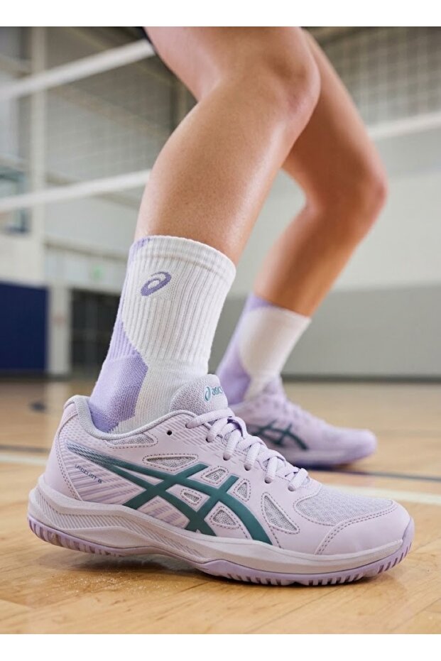 Upcort Running Walking Volleyball Shoes Purple