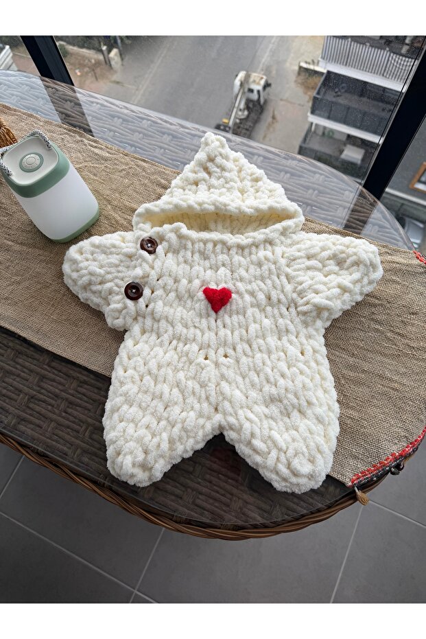 Puffy Newborn Star Jumpsuit