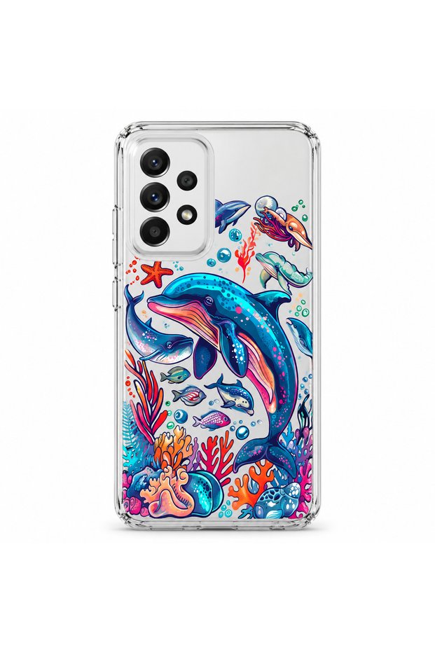 Samsung A53 Transparent Printed Case