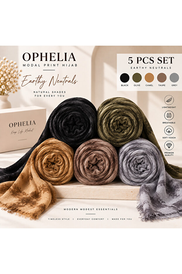 Modal Print Hijab Collection