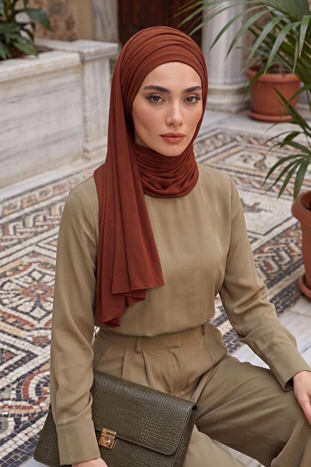 Drawstring Combed Cotton Shawl,Bt-1