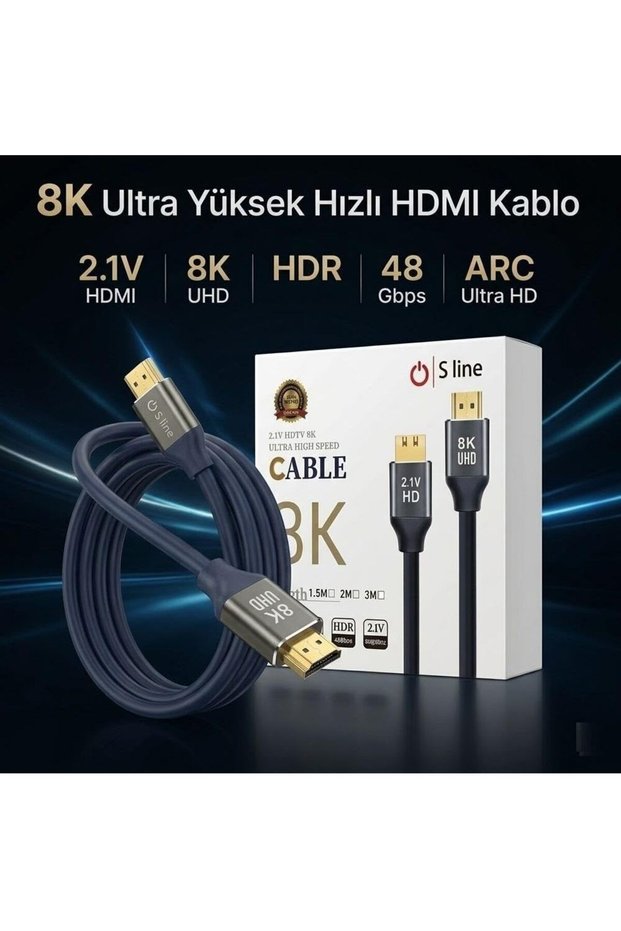 S LİNE 8K HDMI CABLE