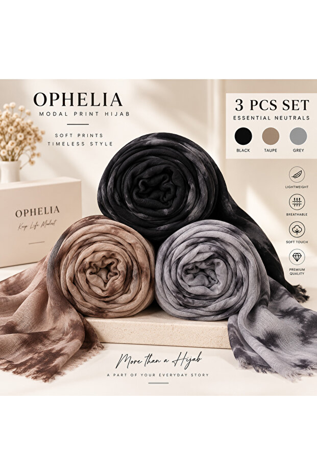 Modal Print Hijab Collection