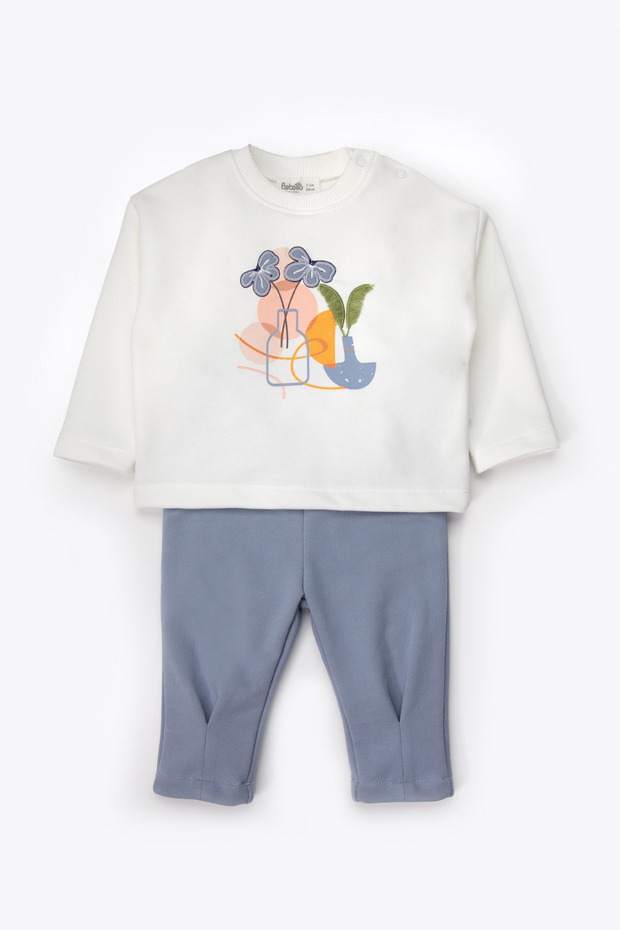Three Strap Pants 2-Piece Set (Vintage Girl) Lila