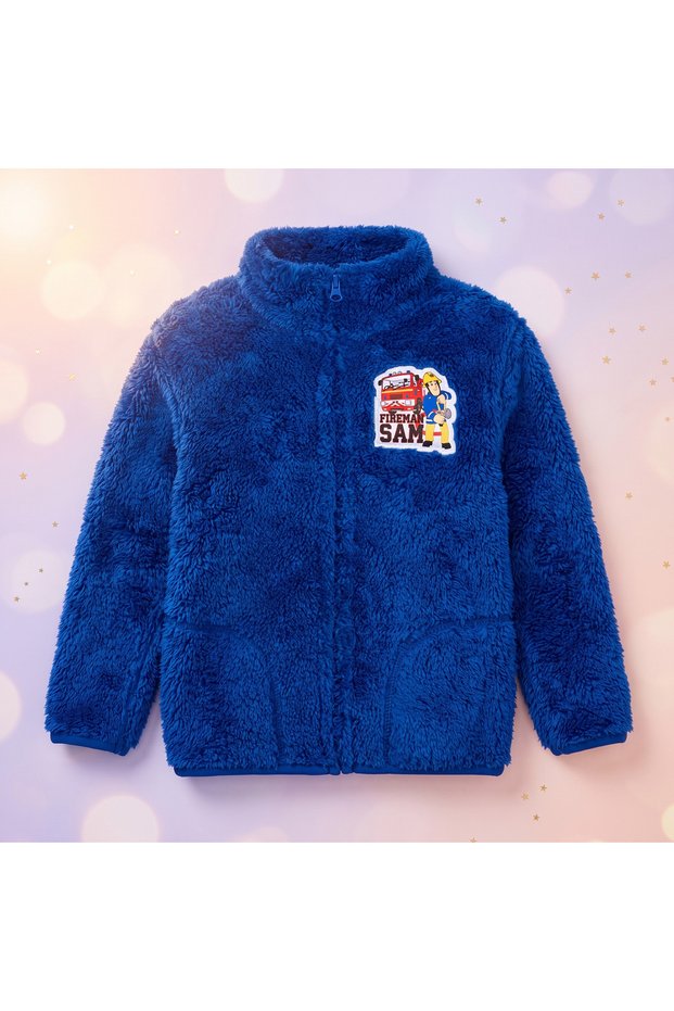 geacă din fleece cu fermoar