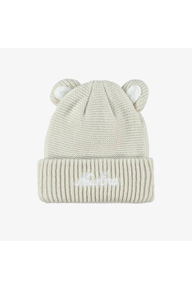 Ears Newera Stn Kids Beige Beret