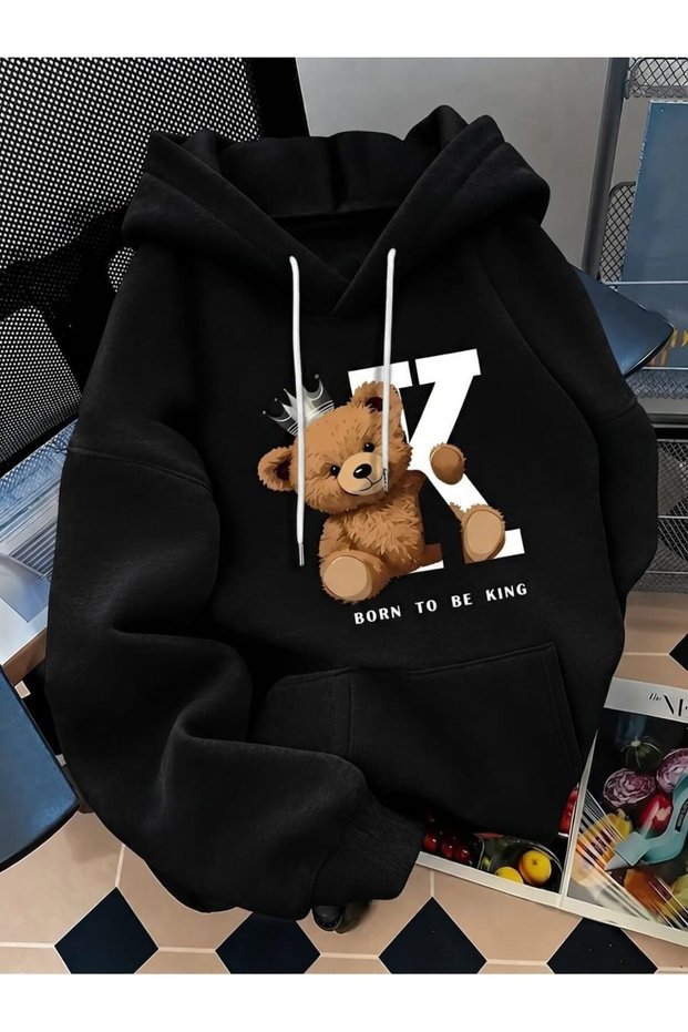 Mooda Unisex New York Oversize Hooded Sweatshirt