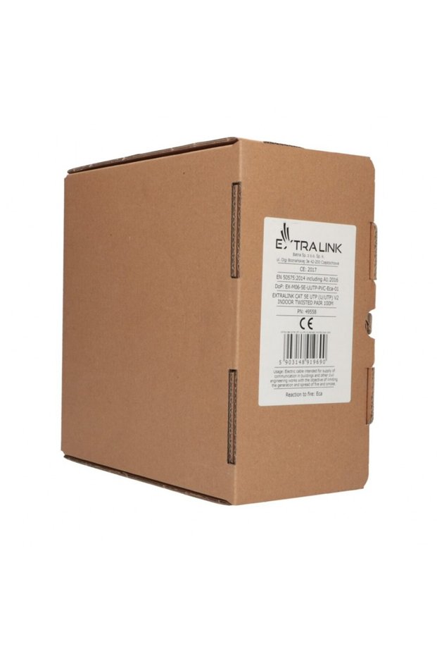 Cablu UTP Cat5e Extralink, 100m