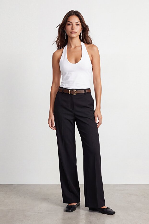 Belted Trousers