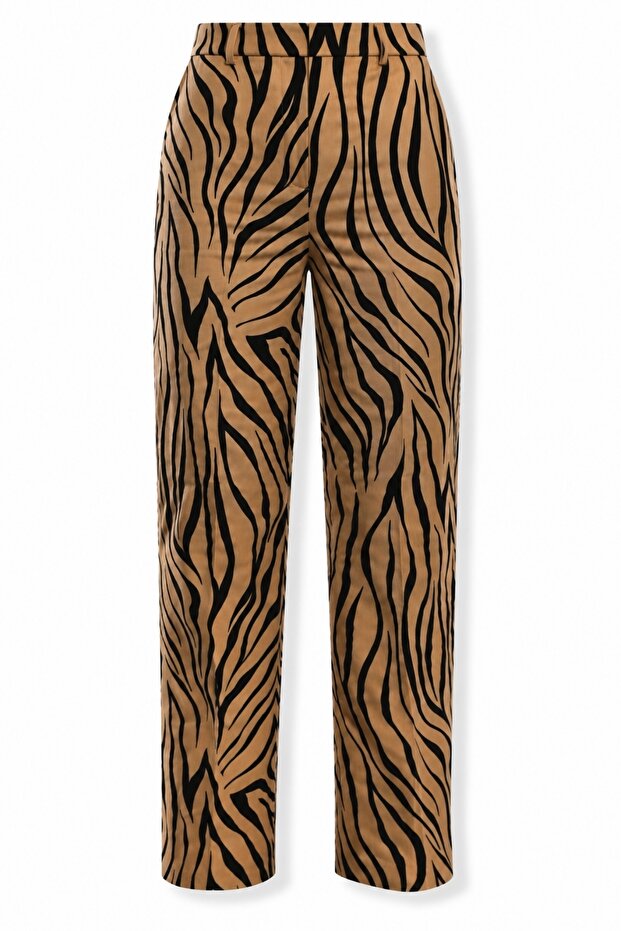 Camel Patterned Trousers