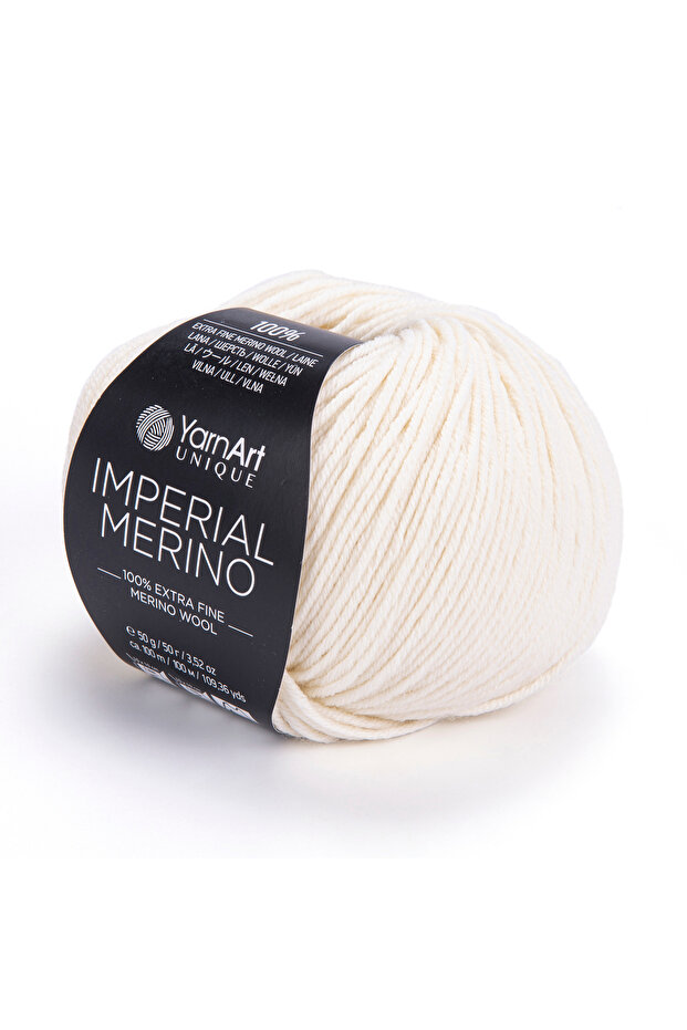 Imperial Merino 100% Wool – 50 g 100 m Medium Thickness Knitting Yarn-1 Piece -3321