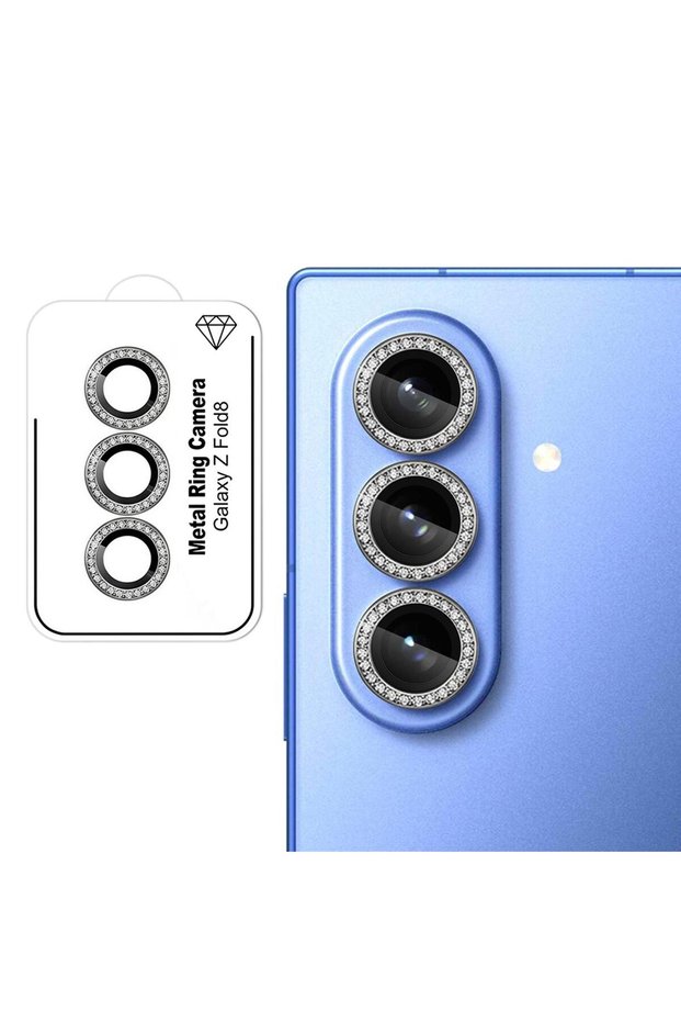 Samsung Galaxy Fold 8 Compatible Stone Lens Sapphire Camera Protector