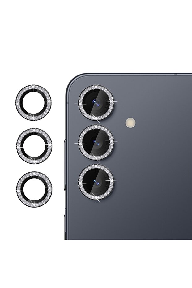 Samsung Galaxy S25 Compatible Stone Lens Sapphire Camera Protector