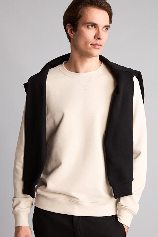 Cotton Regular Fit Basic Sweatshirt (26 Au)