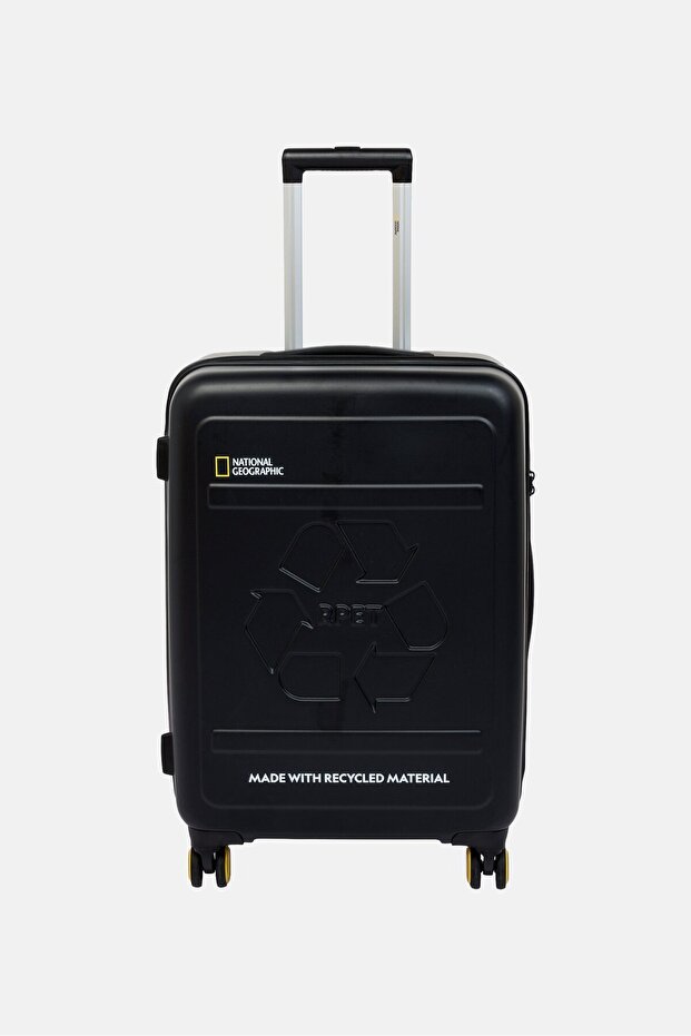 21 Inch Hardshell Check In Spinner Luggage, Black