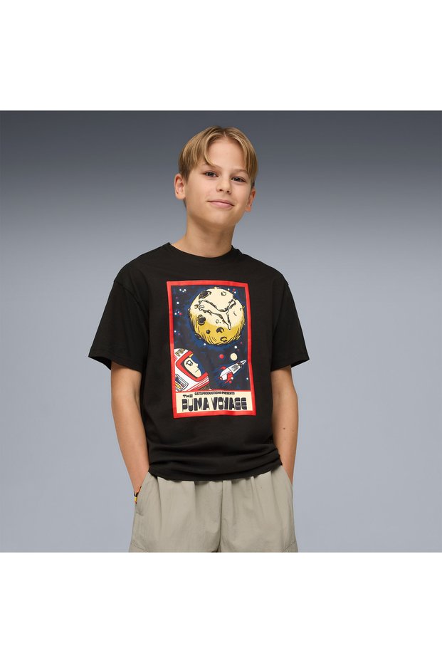 Graphic Kids Black T-Shirt