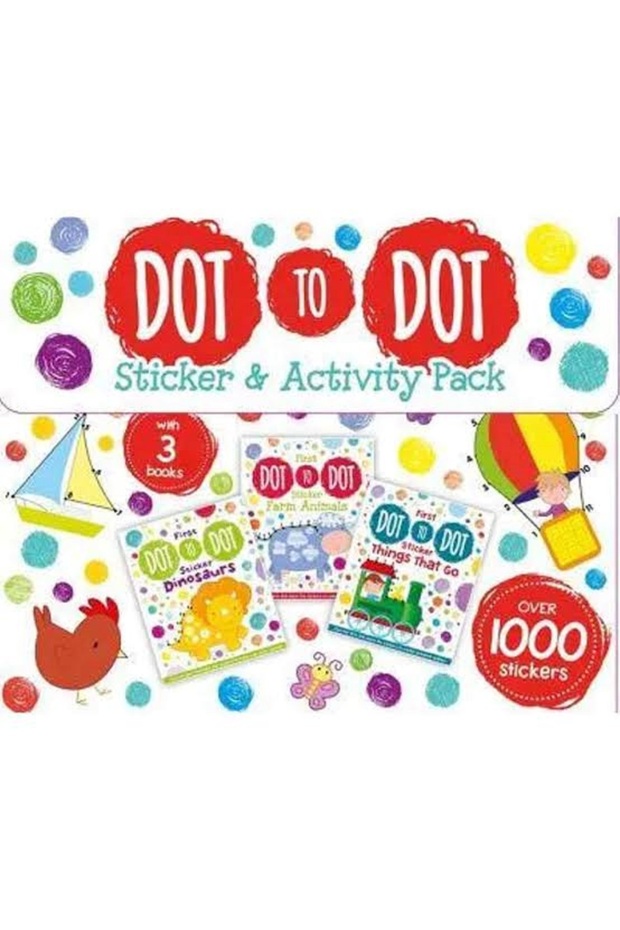 Dot To Dot Sticker & Activity Pack