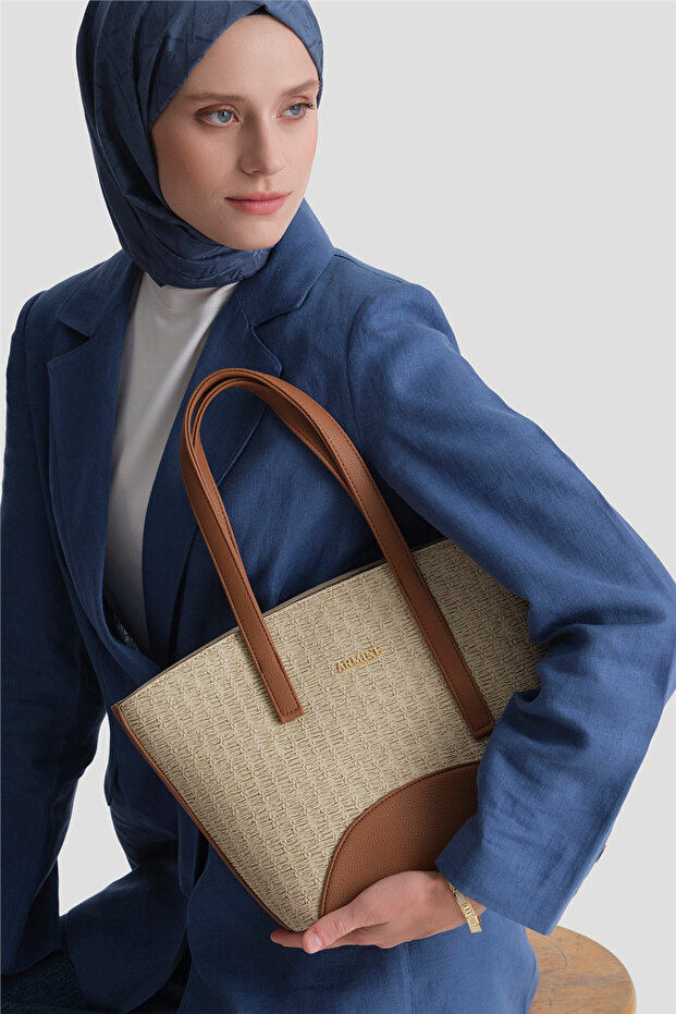 Straw Bag Brown