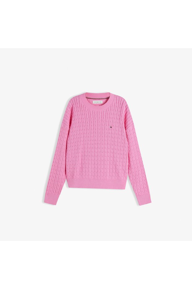 Cable Çocuk Pembe Triko