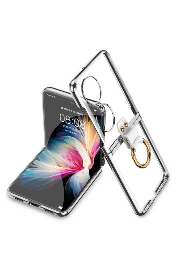 Huawei P50 Pocket Case Senk Ringed Kipta Case