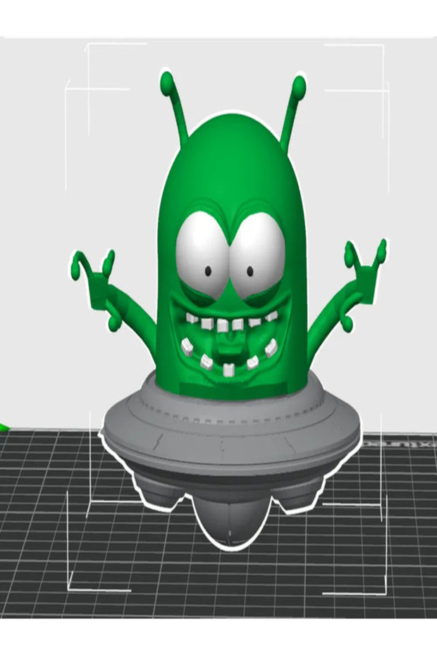Genel Markalar Astrobot Alien karanteri Figür Playstation / Renkli Özel ...