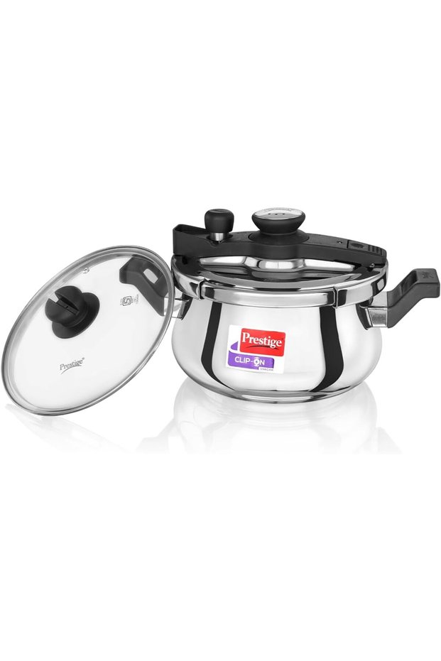 Svachh Clip-on 5 Litre Stainless Steel Pressure Handi