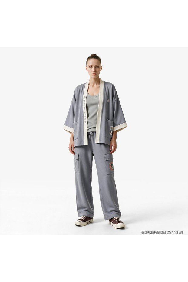 Regular Fit Women's Gray Sweatpants
