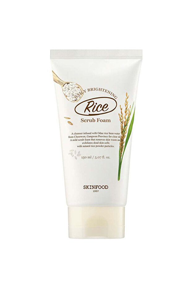 Rice Daily Brightening Scrub Foam